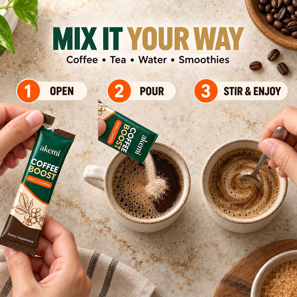 Akemi Coffee Boost